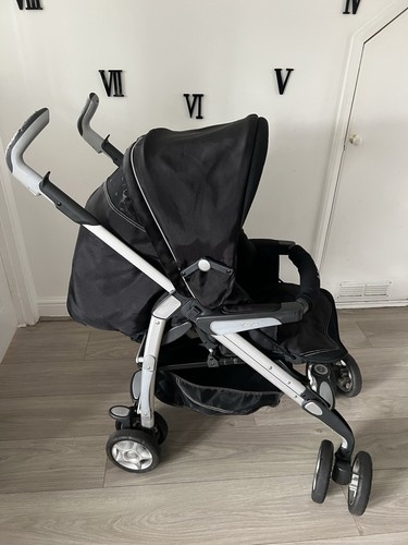 Carrozzina croce argento - croce,