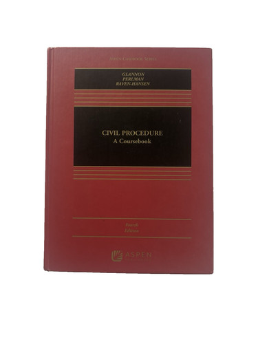 Civil procedure a coursebook - civil,