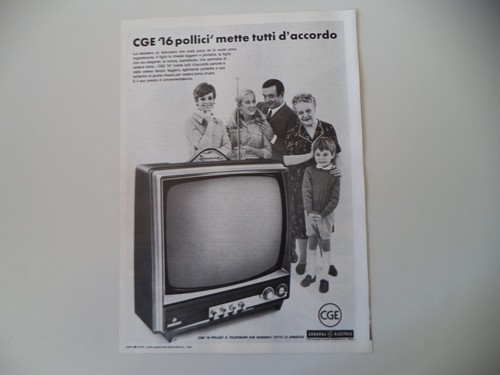 Advertising pubblicità 1968 - advertising,