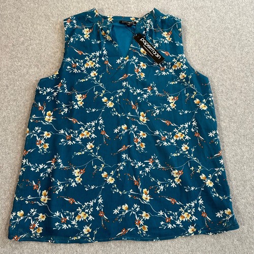 Blusa smanicata papermoon blu - papermoon,