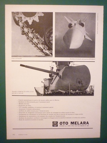 1972 pub oto melara spezia - oto, la