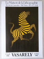 Vasarely victor affiche - victor,