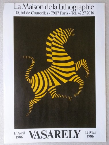 Vasarely victor affiche - victor,