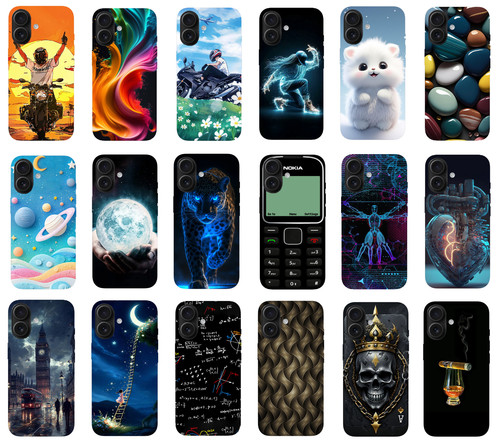 Cover custodia per iphone 16 - cover,