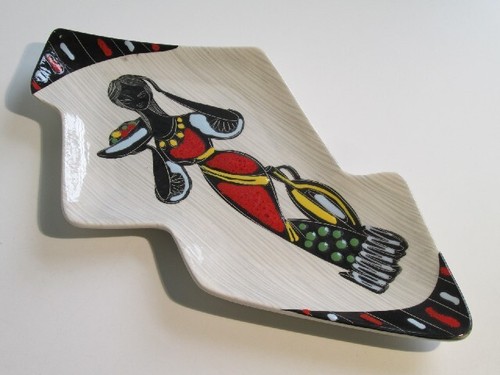 Piatto artistico ceramica