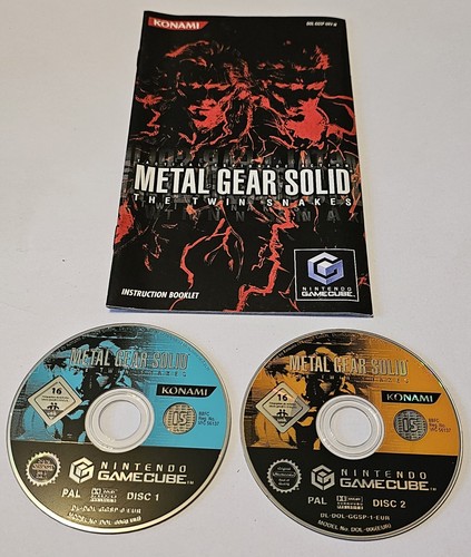 Nintendo gamecube metal gear - nintendo,
