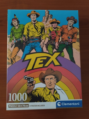 Tex 1000 pezzi puzzle - pezzi,
