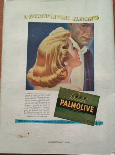 Palmolive schiuma pubblicita - palmolive, pubblicita'
