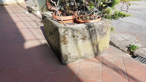 Vasca pietra xvii secolo - pietra,
