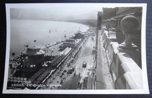 Savona spiaggia ponente - savona, a