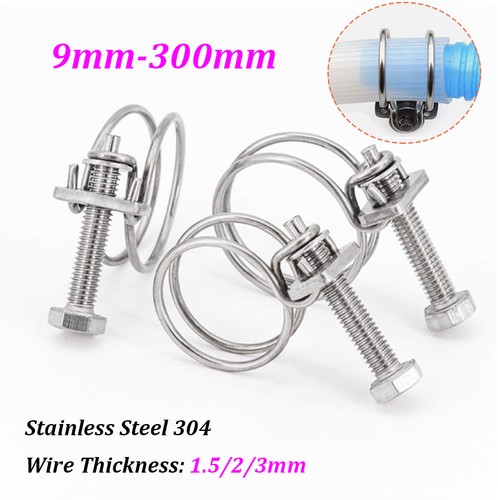 Clip tubo doppio filo - clip,