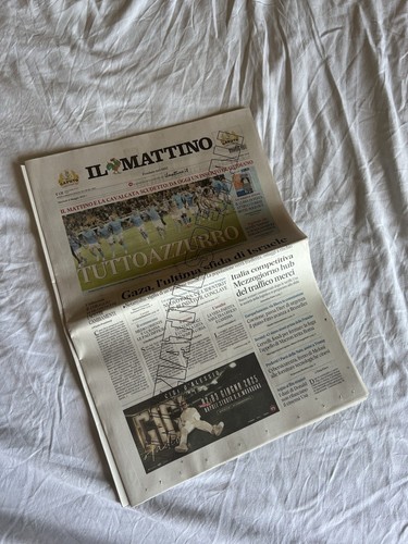 Giornale mattino scudetto - giornale, il