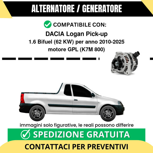 Alternatore dacia logan - dacia,