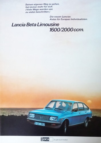 Lancia beta berlina 1600 - lancia,
