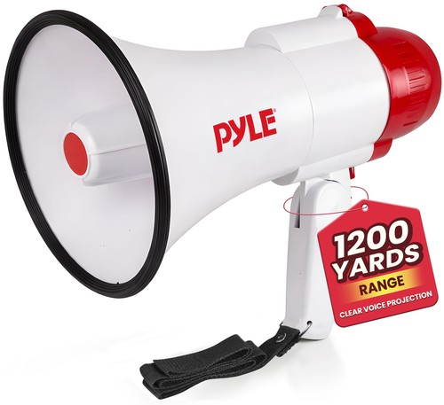 Pyle megafono leggero - leggero, con