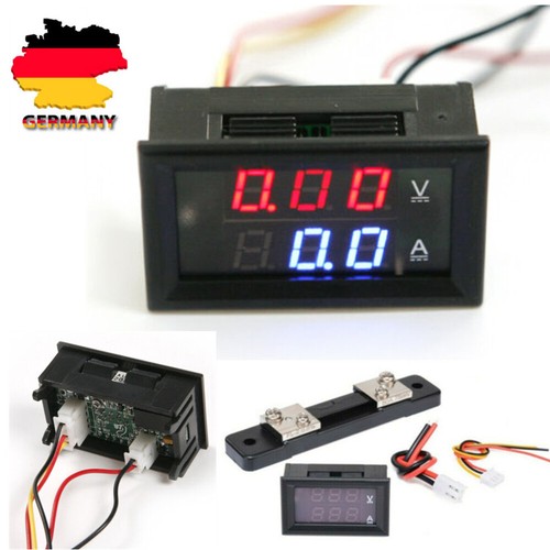 Voltmetro 50a 100a amperometro - 50a/100a,