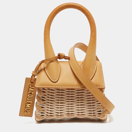 Borsa jacquemus mustardcream - jacquemus,