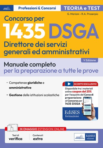 Concorso per 1435 - , dsga