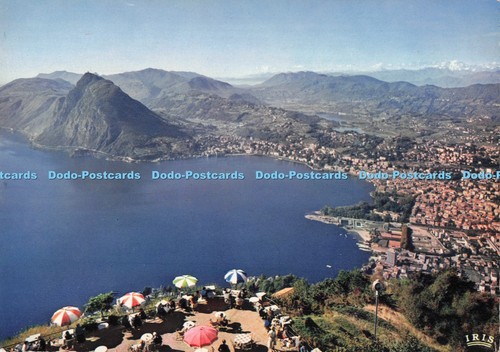 D292870 lugano dal monte bre - lugano.,