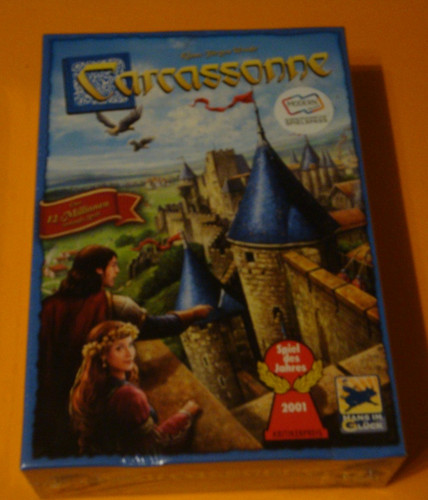 Carcassonne gioco base con 2 - gioco,