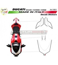 Kit adesivi cupolino codone - kit,