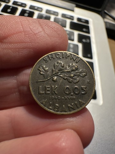 Lek 1940 albania vittorio - 0.05,
