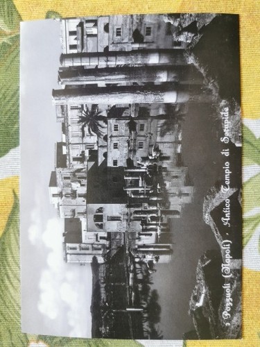 Cartolina antica pozzuoli - cartolina,
