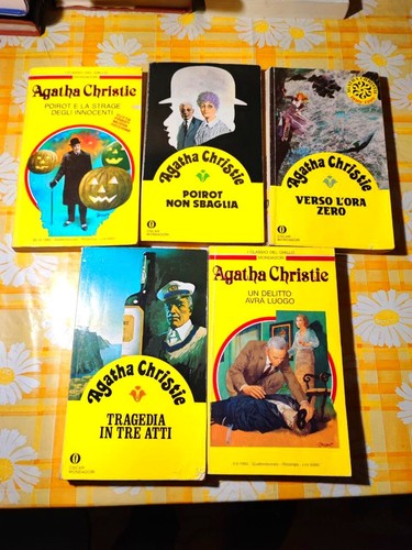 Lotto libri agatha christie - lotto,