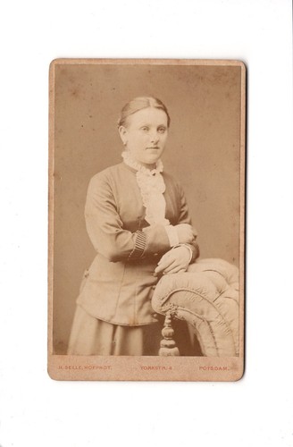 Hermann selle cdv foto - selle,