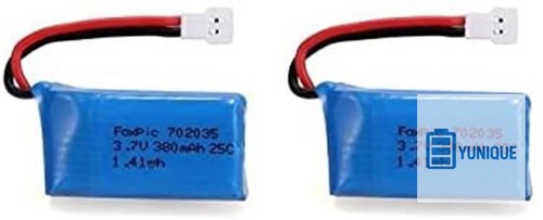 Set batteria lipo 380mah - batteria,