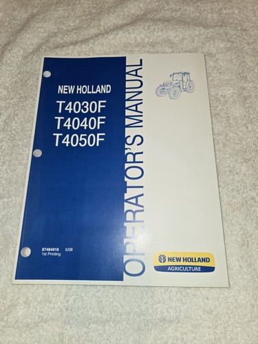 Manuale operatore new - operatore, holland