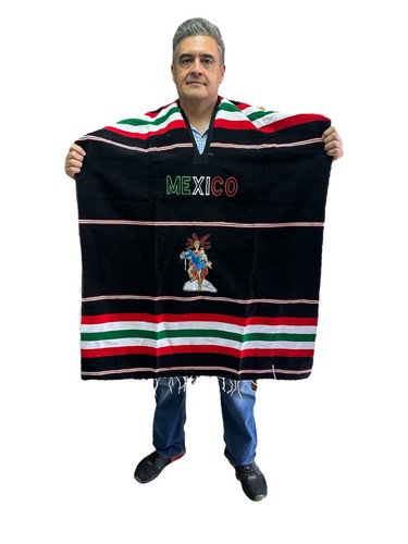 Poncho messicano - poncho, messicano,