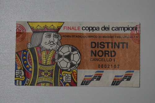 Biglietto finale coppa dei - biglietto,