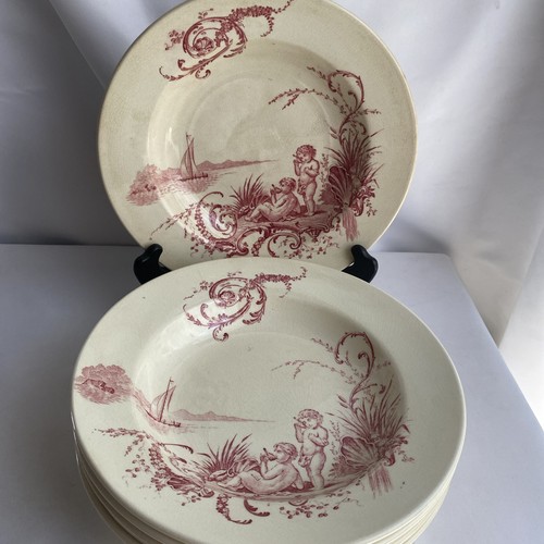 Assiettes service neptune de - 6,