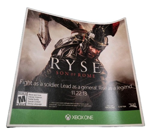 Adesivo ryse son rome - adesivo,