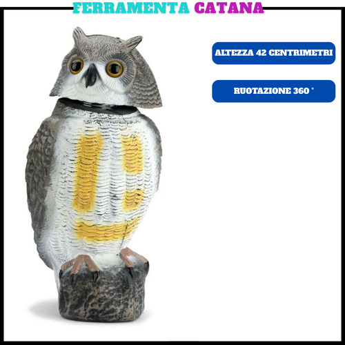 Gufo spaventa spaventapasseri - gufo,