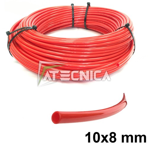 Tubo rilsan rosso 10x8 - tubo, mm