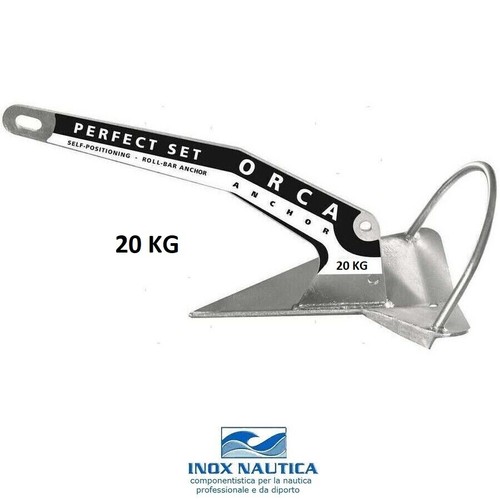 Ancora orca in acciaio - orca,