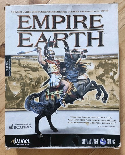 Empire earth big box cib - empire,