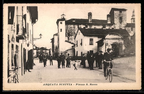 Cartolina arquata scrivia - arquata,