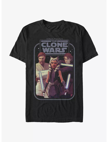 Star wars the clone - star,
