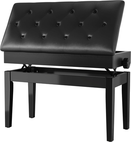Sgabello pianoforte regolabile - sgabello,