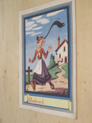 Vecchio quaderno scolastico - vecchio,