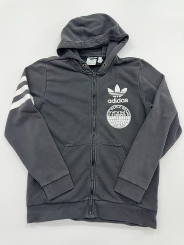 Felpa adidas grigia con - adidas,