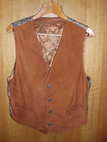 Gilet vintage 80s pelle - 80s,