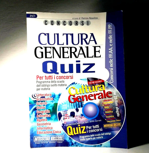 Concorsi cultura generale quiz