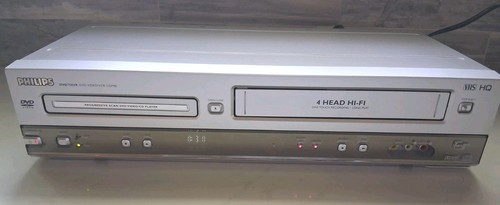 Philips dvd750vr vcr vhs - philips,