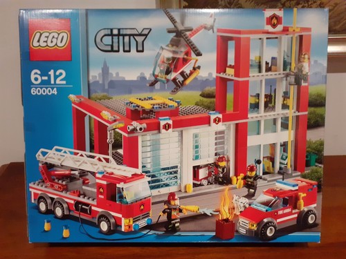 Lego city 60004 caserma dei - lego,