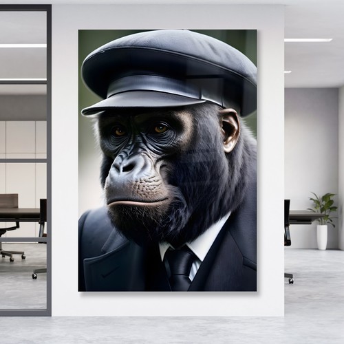 Quadro parete gorilla - quadro,