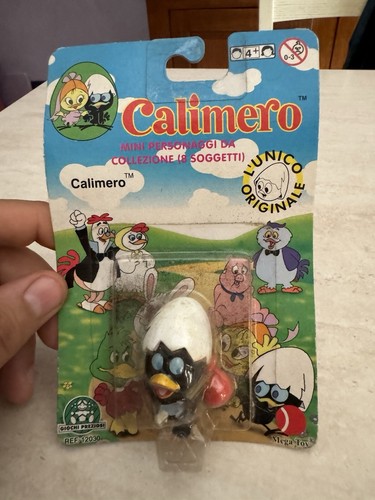 Pupazzo gomma calimero - pupazzo,